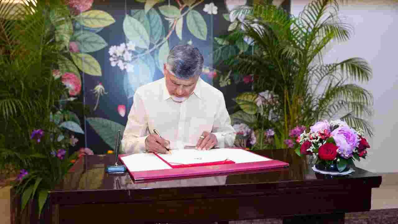 CM Chandrababu : విశాఖలో త్వరలోనే గూగుల్ డేటా సెంటర్ ఏర్పాటు