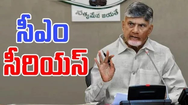 CM Chandrababu: అనంతపురం జిల్లా ఘటనపై చంద్రబాబు సీరియస్..