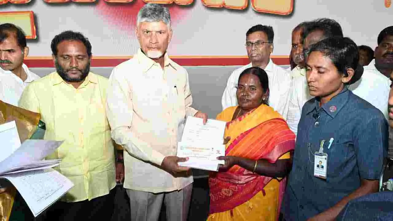 కుప్పంలో సీఎం చంద్రబాబు పర్యటన
