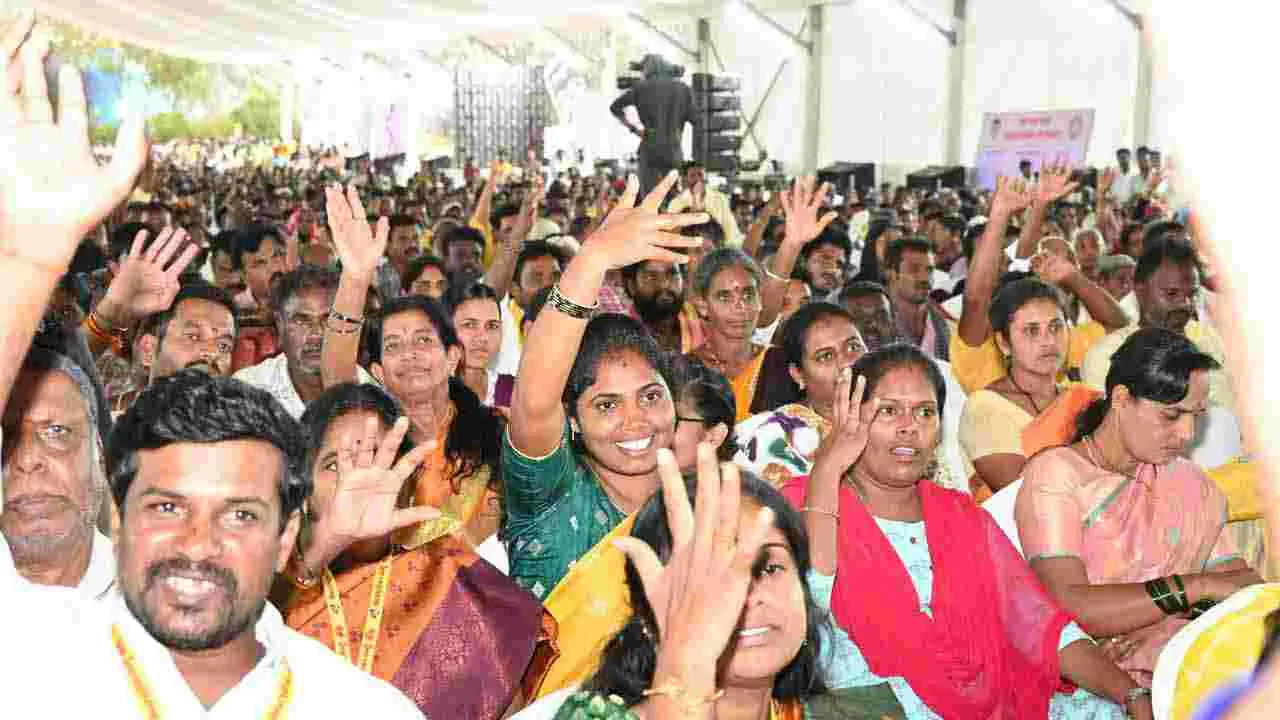 కుప్పంలో సీఎం చంద్రబాబు పర్యటన