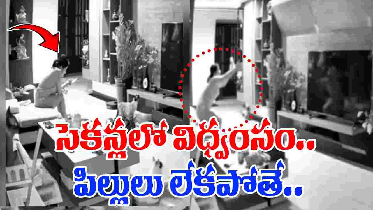 Viral CCTV Video: కొన్ని సెకన్ల ముందే ప్రమాదాన్ని గ్రహించాయి.. ఠక్కున అక్కడినుంచి..