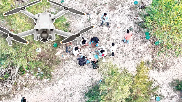 Drone surveillance: డ్రోన్లతో డేగకన్ను