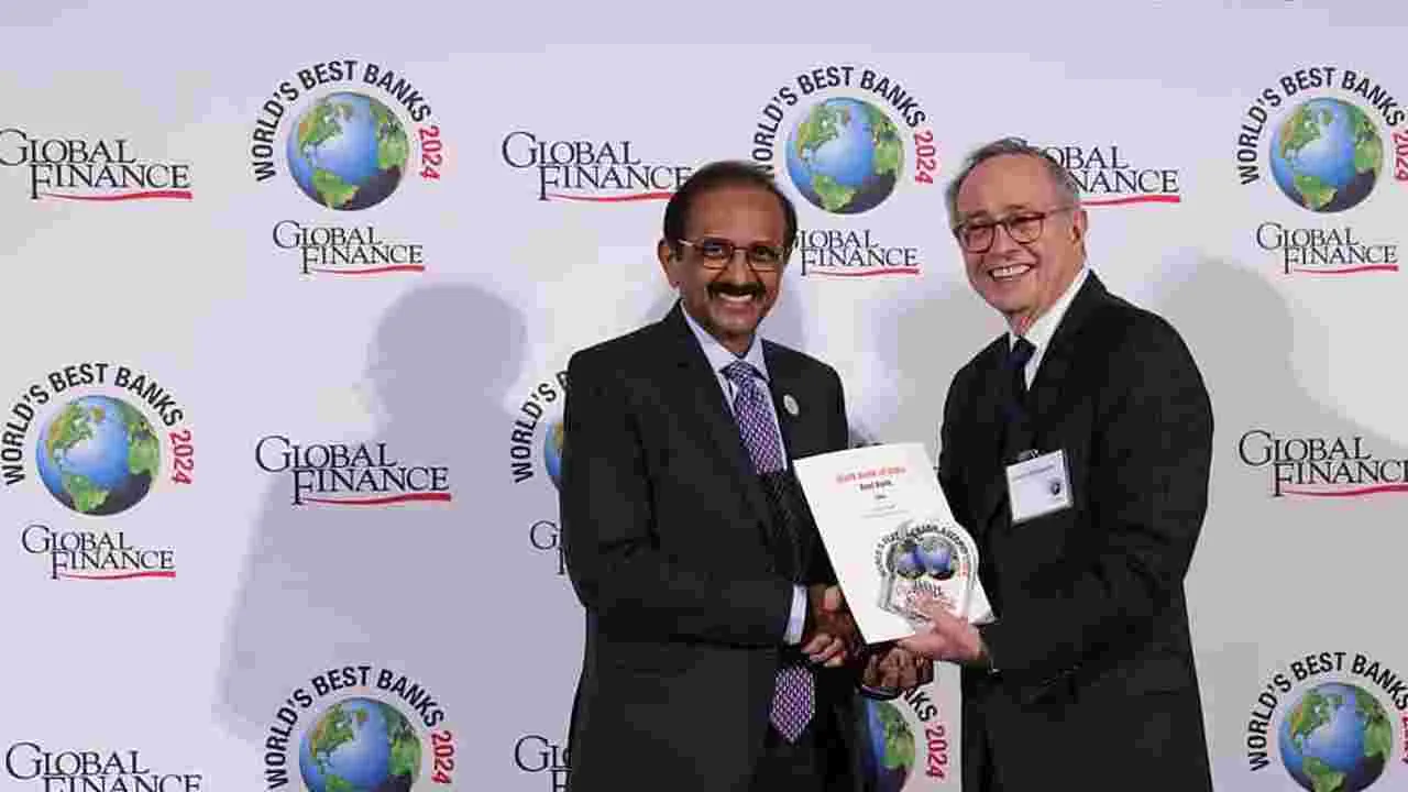 Global Finance Awards: ఎస్‌బీఐకి  వరల్డ్‌ బెస్ట్‌ కన్స్యూమర్‌ బ్యాంక్‌ అవార్డు