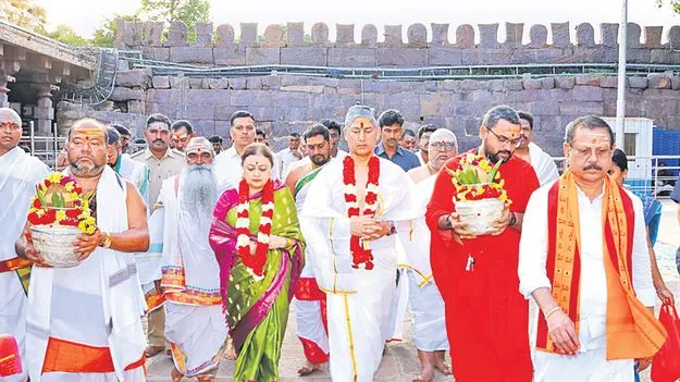 Chief Justice Srisailam Visit: మల్లికార్జుని సేవలో హైకోర్టు సీజే