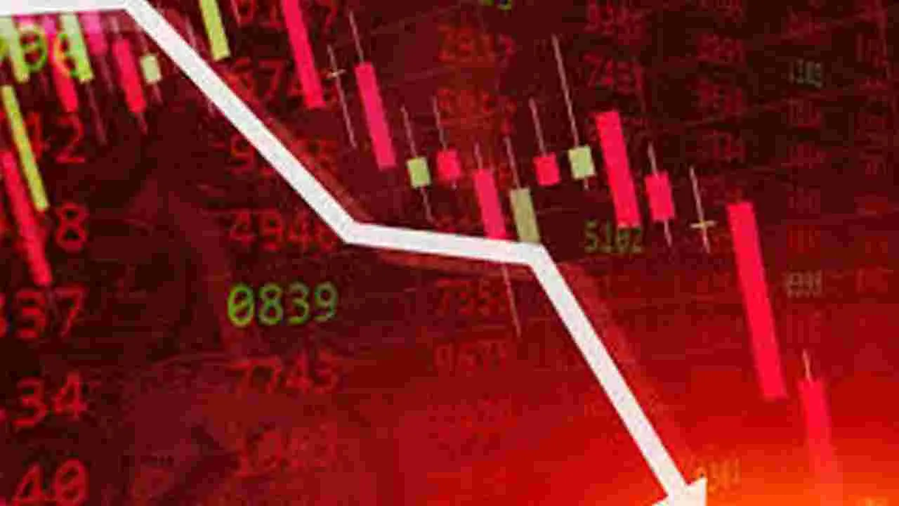Stock Markets Crash : రెండు సెషన్లలో రూ.8.67 లక్షల కోట్లు ఆవిరి