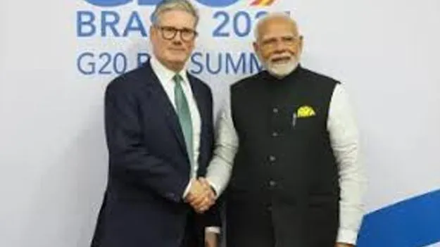 నేడు యూకే పర్యటనకు ప్రధాని మోదీ