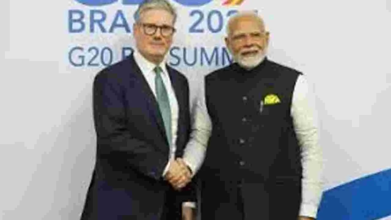 నేడు యూకే పర్యటనకు ప్రధాని మోదీ