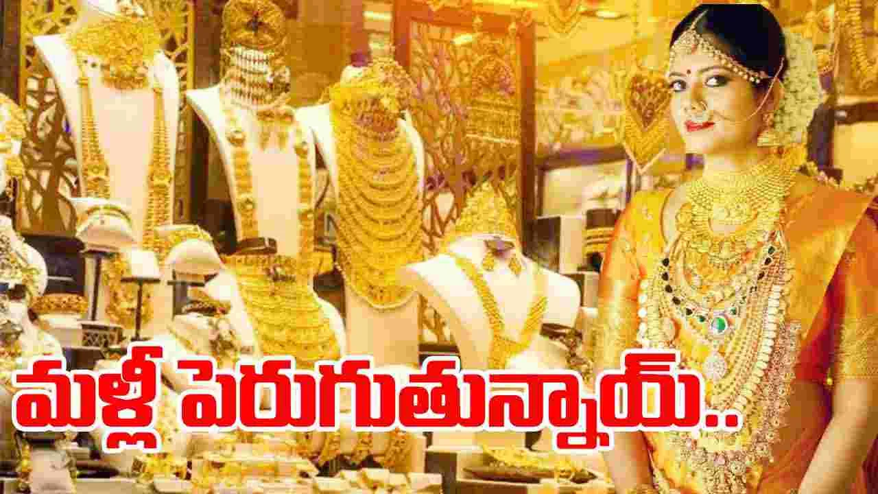 Gold Silver Rates Today: మళ్లీ పెరిగిన గోల్డ్ ధరలు.. కానీ వెండి రేట్లు మాత్రం.. 