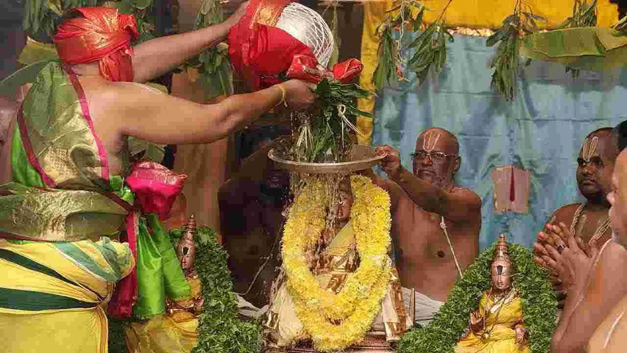 తిరుపతిలో వైభవంగా ప్రారంభమైన గోవిందరాజస్వామి జ్యేష్ఠాభిషేకం