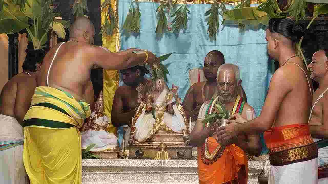 తిరుపతిలో వైభవంగా ప్రారంభమైన గోవిందరాజస్వామి జ్యేష్ఠాభిషేకం
