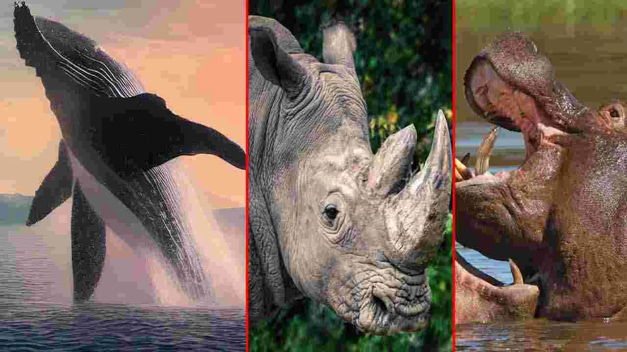 Heaviest Animals: ప్రపంచంలోనే అత్యంత బరువైన 6 జంతువులు ఇవే.. 