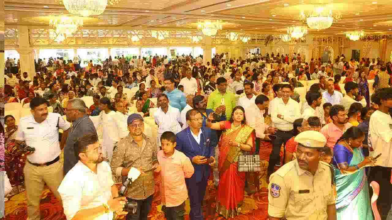 Kishan Reddy: సామూహిక వివాహాల వేడుకలో పాల్గొన్న కేంద్రమంత్రి కిషన్రెడ్డి