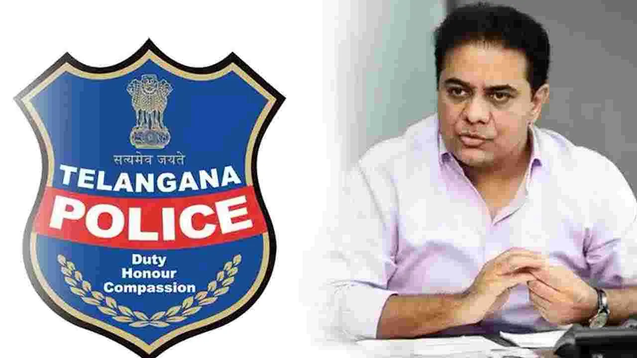 Jubilee Hills Police VS KTR: కేటీఆర్‌ ఆరోపణలపై స్పందించిన జూబ్లీహిల్స్‌ పోలీసులు