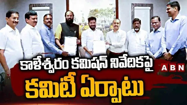Kaleshwaram: కాళేశ్వరంపై పీసీ ఘోష్ నివేదిక.. సీఎం రేవంత్రెడ్డికి సమర్పణ