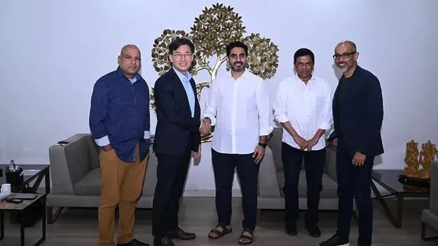 Nara Lokesh: ఏపీకి డీ2ఎమ్ టెక్నాలజీ ఫీచర్ ఫోన్.. మంత్రి లోకేశ్‌తో కుష్ టెక్ సీఈవో ఎరిక్ షిన్ భేటీ!