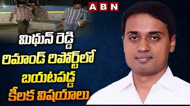 YSRCP MP Mithun Reddy:  రిమాండ్ రిపోర్ట్‌లో సంచలన విషయాలు