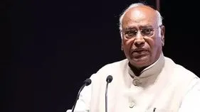 Mallikarjun Kharge Rajya Sabha: కాల్పులపై విచారణ ఏది, ట్రంప్ వ్యాఖ్యలు ఏంటి.. ప్రభుత్వాన్ని ప్రశ్నించిన ఖర్గే..