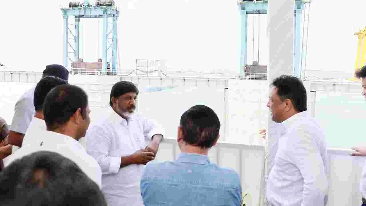Mallu Bhatti Vikramarka: కర్నూలు జిల్లాలో గ్రీన్ కో ఇంటిగ్రేటెడ్ పవర్ ప్రాజెక్టును సందర్శించిన మల్లు భట్టి విక్రమార్క