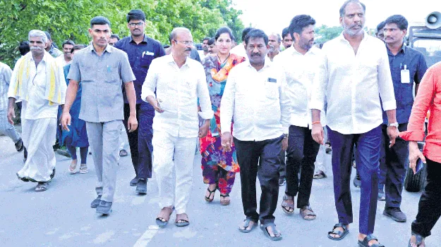 సీఎం పర్యటనకు ఏర్పాట్లు పూర్తి