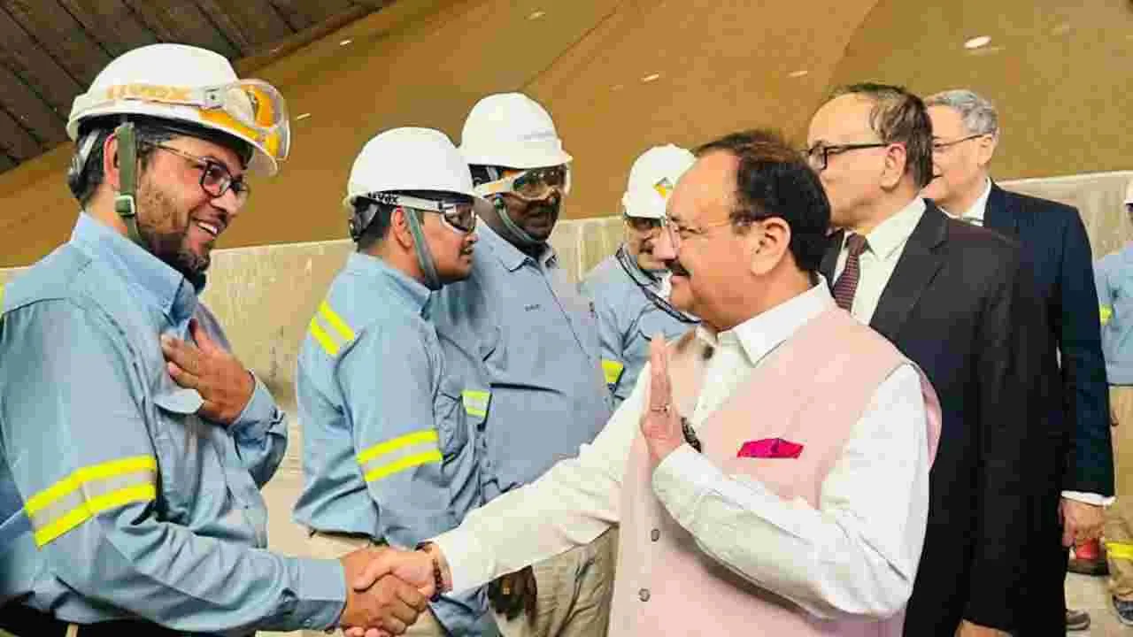 JP Nadda: కేంద్ర రసాయనాలు, ఎరువుల మంత్రి జేపీ మంత్రి సౌదీ పర్యటన