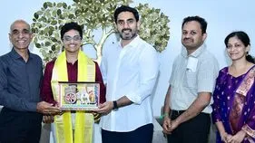 AP Education: ర్యాంకర్లను సన్మానించిన మంత్రి లోకేశ్‌