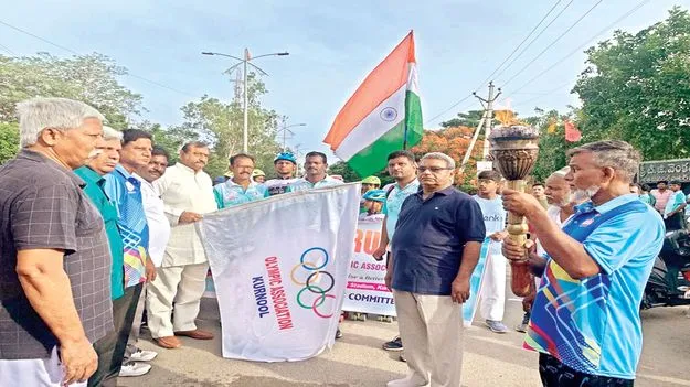 భావితరాలకు స్ఫూర్తి ఒలింపిక్‌ జ్యోతి 