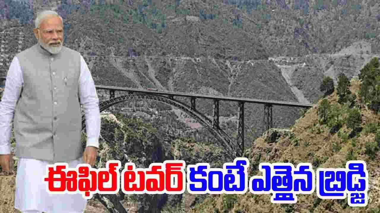 PM Narendra Modi: చీనాబ్ రైల్వే బ్రిడ్జిని ప్రారంభించిన ప్రధాని మోదీ