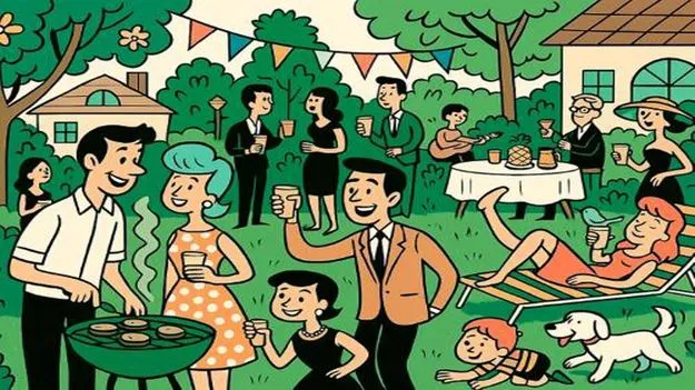 Optical Illusion Test: మీ చూపు షార్ప్ అయితే.. ఈ పార్టీకి వచ్చిన పక్షి ఎక్కడుందో 7 సెకెన్లలో కనిపెట్టండి..