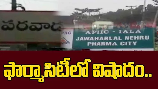 Gas Leak: పరవాడ ఫార్మాసిటీలో ప్రమాదం.. ఇద్దరు కార్మికుల మృతి..