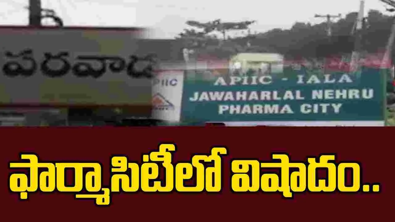 Gas Leak: పరవాడ ఫార్మాసిటీలో ప్రమాదం.. ఇద్దరు కార్మికుల మృతి..
