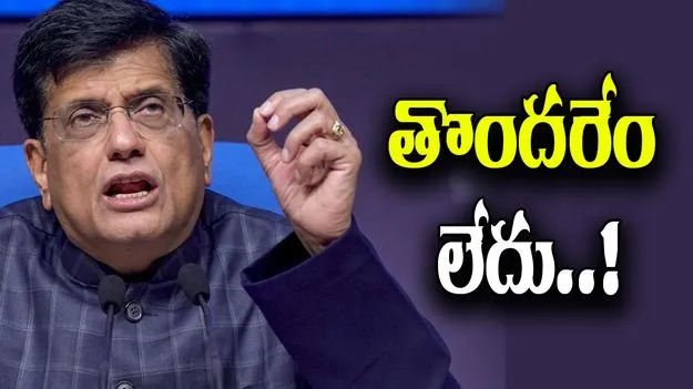 Piyush Goyal: అమెరికాతో వాణిజ్య ఒప్పందం.. దేశ ప్రయోజనాలే ముఖ్యమన్న కేంద్ర మంత్రి