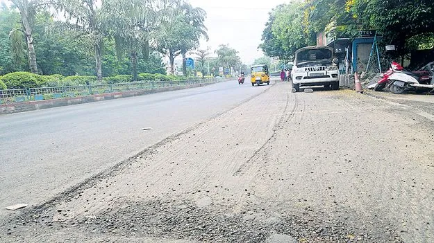 హైవే మరమ్మతుల్లో నాణ్యతాలోపం