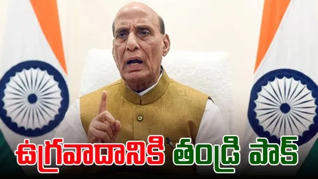 Rajnath Singh: అంతర్జాతీయ టెర్రరిజానికి తండ్రి పాకిస్థాన్... నిప్పులు చెరిగిన రాజ్నాథ్