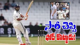 Rishabh Pant: సారీ చెప్పి ఫోర్ కొట్టిన పంత్.. వీడియో చూస్తే నవ్వాగదు!