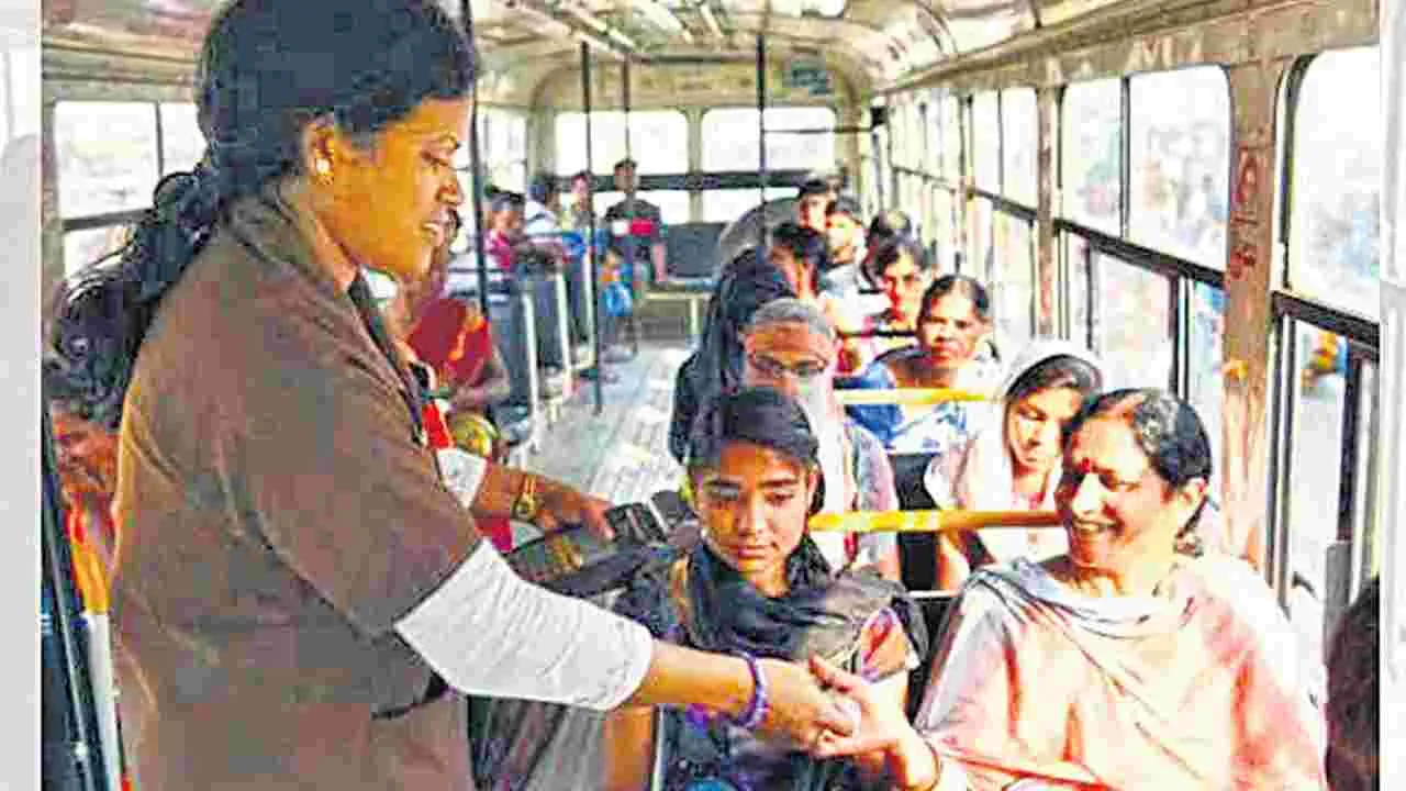 Telangana women Free Bus Rides: మహాలక్ష్మి.. మరో మైలురాయి