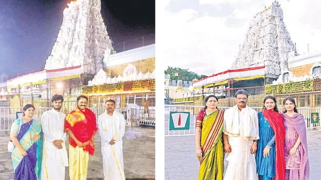Telangana High Court judges Tirumala: శ్రీవారి సేవలో తెలంగాణ హైకోర్టు న్యాయమూర్తులు