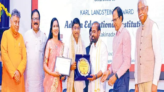 ఆదిత్య శేషారెడ్డికి కార్ల్‌ ల్యాండ్‌ స్టీనర్‌ అవార్డు