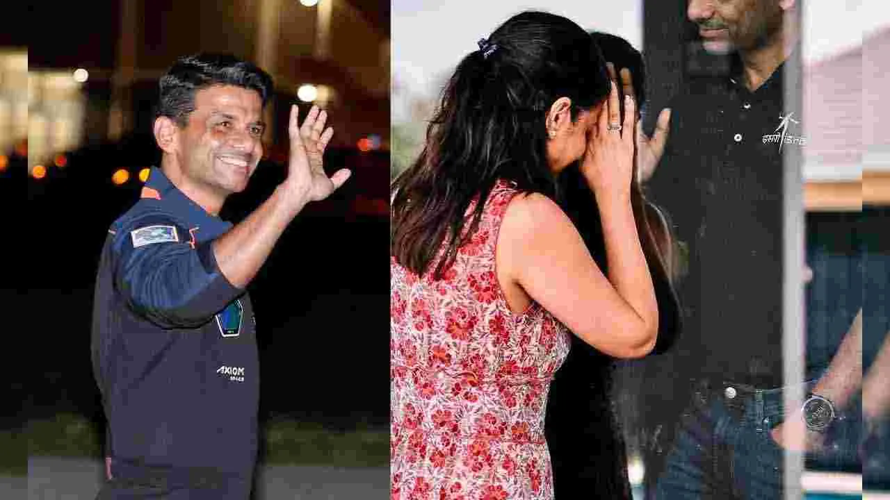 Shubhanshu Shukla: చరిత్ర సృష్టించడానికి ముందు.. భార్యకు కెప్టెన్ శుభాంశు శుక్లా భావోద్వేగ సందేశం..