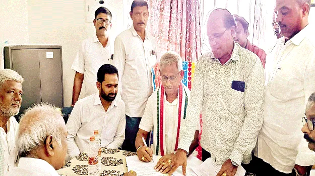 రైతులకు సేవలందిస్తా: శివ్వాల 