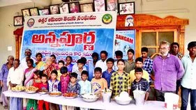 TANA Repalle: దిగ్విజయంగా 'తానా' మూడు రోజుల అన్నదానం