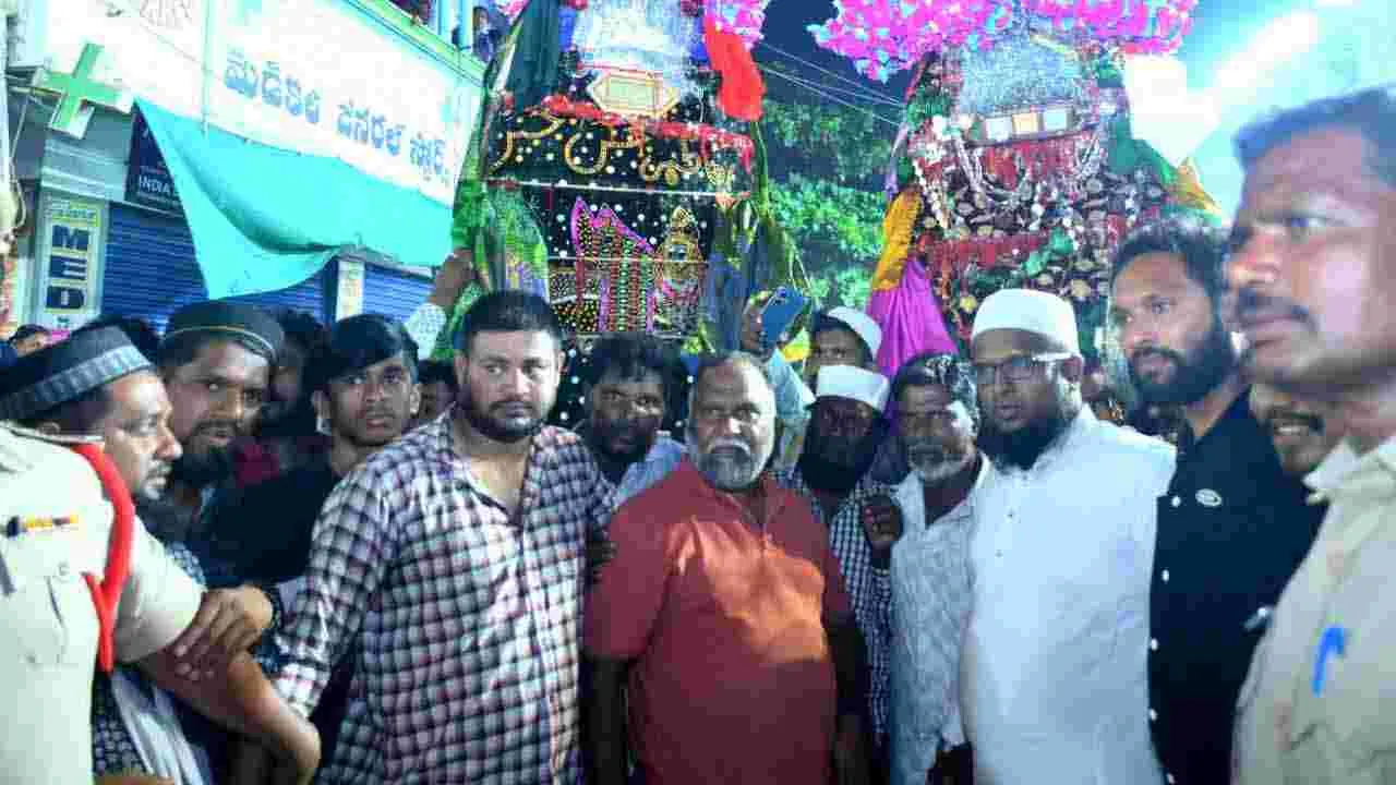 మొహరం ర్యాలీలో జగ్గారెడ్డి