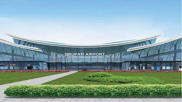 Tirupati Airport: ఆధ్యాత్మిక శోభ ఉట్టిపడేలా!