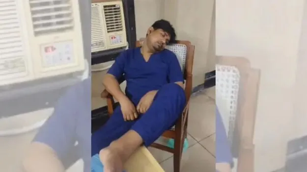 LLRM Hospital Negligence: షాకింగ్ ఘటన.. డాక్టర్ల కునుకు.. రోడ్డు ప్రమాద బాధితుడి మృతి