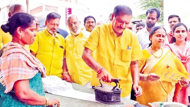 మా నేత తలరాతలు మారిస్తే.. జగన్‌ తలకాయలు తీస్తాడు:  మంత్రి నిమ్మల