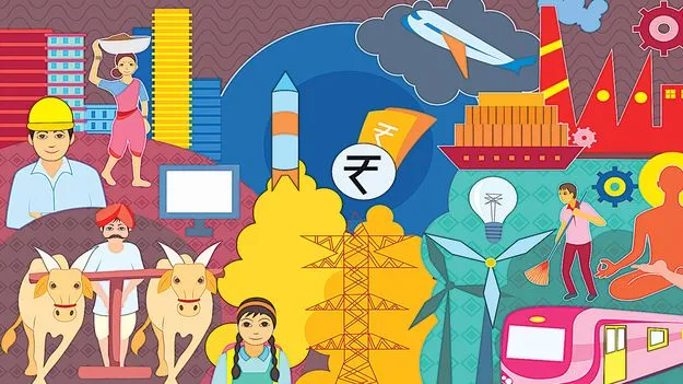  Indian Economy Growth: 2024-25  జీడీపీ వృద్ధి 6.5 శాతం