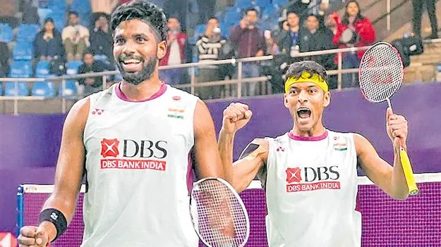 Badminton: నెంబర్వన్ను చిత్తుచేసి..సెమీస్కు సాత్విక్ జోడీ