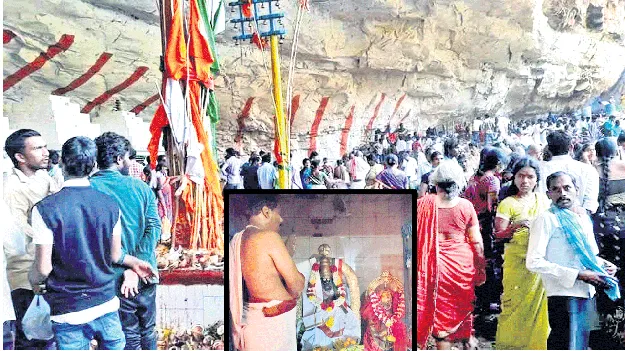 పాలంక క్షేత్రానికి పోటెత్తిన భక్తులు