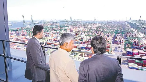 CM Chandrababu: టువాస్‌ పోర్టు నిర్మాణంలో ఏఐ వినియోగం