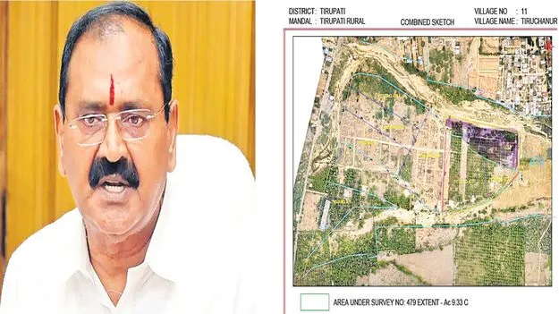  Revenue Department: భూమన భూదందా నిజమే