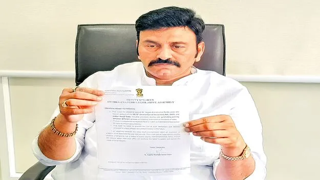 Deputy Speaker: సజ్జల వ్యాఖ్యలపై రఘురామ ఫైర్